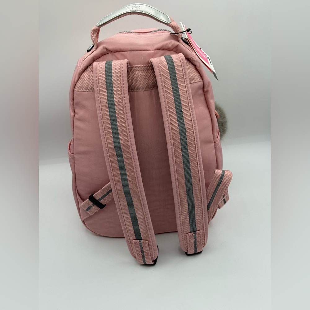 Kipling Seoul Small Tablet Backpack Bridal Rose - Picture 15 of 17
